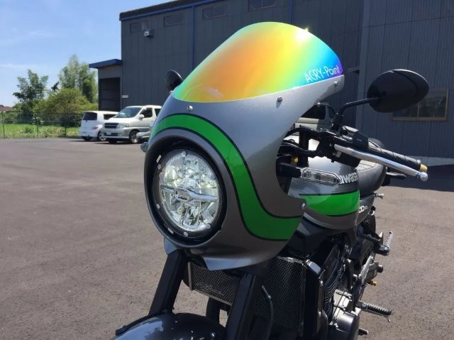 ACRY-Point アクリポイント Z900RS CAFE 18-ストリートスクリーン ミラー 170061｜MOTO-OCC 店