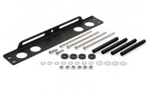 ACTIVE アクティブ ストレートオイルクーラーステーセット 9-10R ブラック仕様 HONDA ホンダ CB400F (1974-1976) 14051508BN