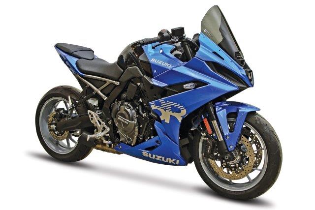 在庫有り ACTIVE アクティブ ゼログラビティ スクリーン GSX-8R 24 タイプ : コルサ スモーク 2412002|MOTO-OCC 店