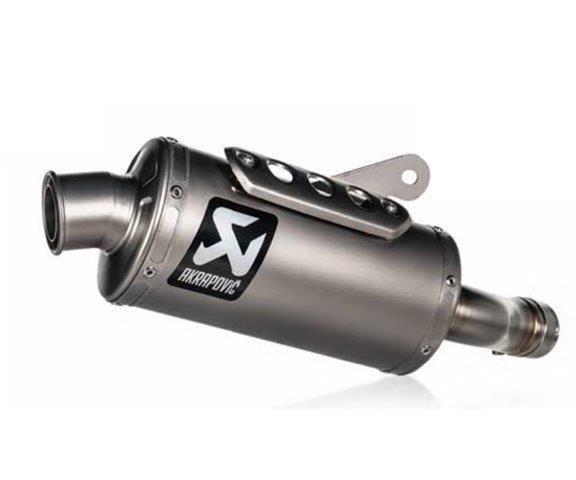 要納期確認 AKRAPOVIC アクラポビッチ レーシングマフラー スリップオンライン TRIUMPH SCRAMBLER 400X 24/SPEED 24 チタン S-T4SO1-HDT