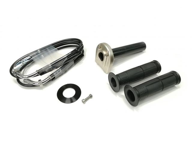 要納期確認 ACTIVE アクティブ 汎用スロットルキット TYPE-3 Tゴールド 巻取φ42 [ワイヤー:メッキ金具 800mm] 1063584
