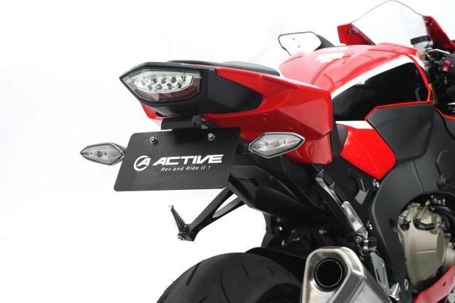 要納期確認 ACTIVE アクティブ フェンダーレスキット ブラック [LEDナンバー灯付き] 1151093