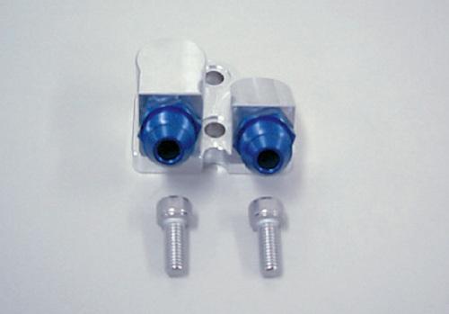 要納期確認 ACTIVE アクティブ オイルクーラーキット取り出しセット #8 ブルー 14057101