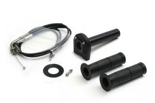 要納期確認 ACTIVE アクティブ スロットルキット TYPE-3 ブラック 巻取φ44 [ステン金具] 1061810SU