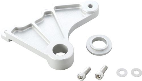 在庫有り ACTIVE アクティブ リアキャリパーサポート シルバー (2POT 84mmピッチ&STD径) 1477010SN|MOTO-OCC 店
