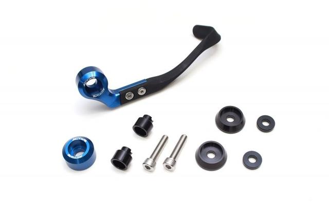 2026/7/27 予定 ACTIVE アクティブ ブレーキレバーガード&バーエンド フルセット ブルー 30804M08|MOTO-OCC 店