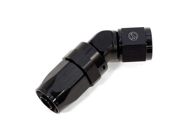 在庫有り ACTIVE アクティブ #8 45&deg;フォージフィッティング ブラック/ブラック AC4908045BK｜MOTO-OCC 店