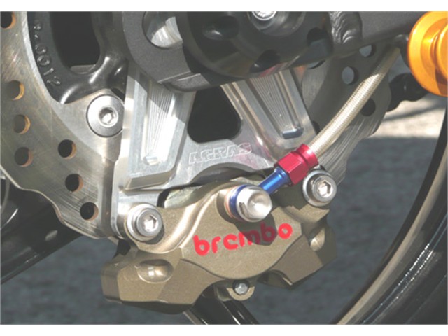 アグラス リアキャリパーサポート ZX-10R 08 (317-478-000)