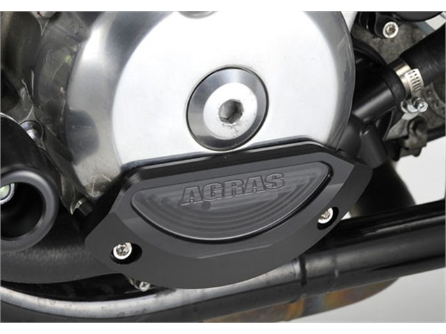 アグラス Rスライダー 左・ケースカバー／黒 CB1300SF 03-09 (342-167-001B)