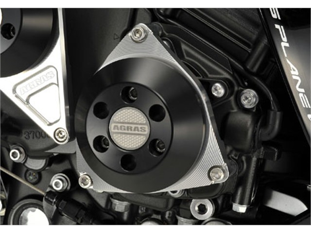 アグラス Rスライダー 右・オイルポンプA／黒 YZF-R1 09-13 (342-271-002B)｜MOTO-OCC 店