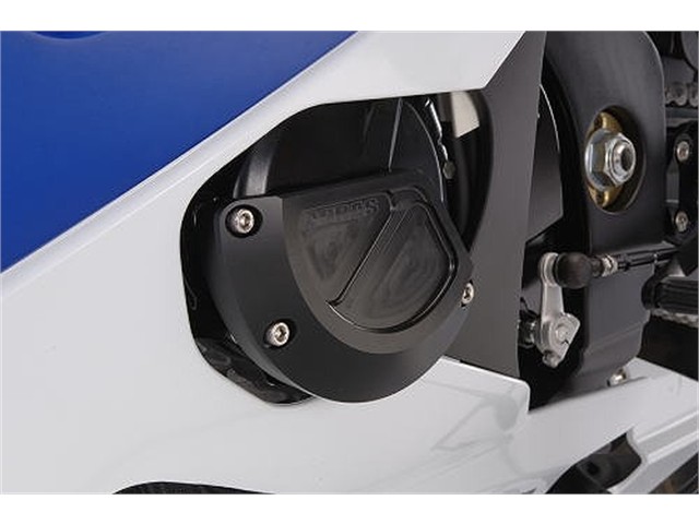 アグラス Rスライダー 左・ジェネレーターB／黒 GSXR1000 05-06 (342-384-003B)