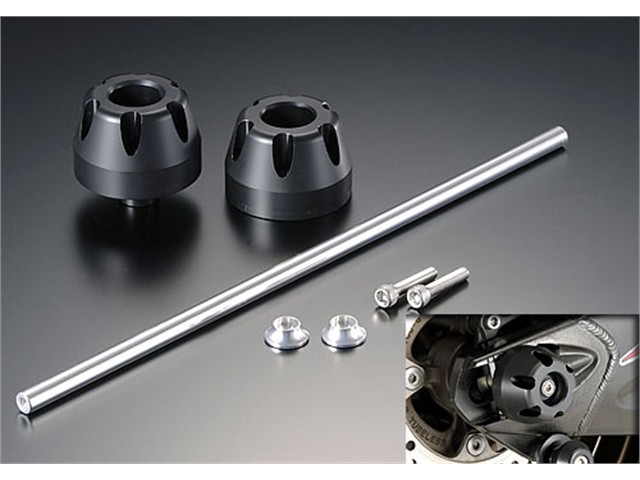 アグラス リアアクスルプロテクター ブラック ZX10R 06-08 (345-473-000)|MOTO-OCC 店