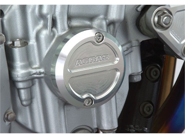 アグラス クランクケースカバー シルバー XJR1200／1300 (357-251-000)