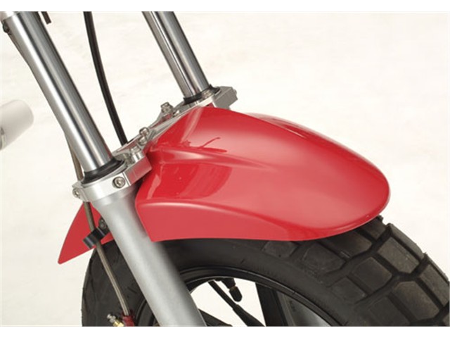 アグラス フロントフェンダー スタビ付 FRPホワイト XR100 MOTARD (604-104-000)