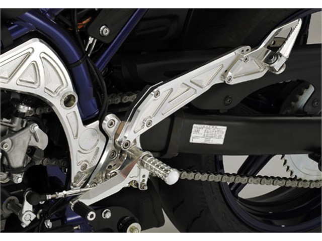 アグラス バックステップ 4ポジション GLADIUS400 (312-396-000)｜MOTO-OCC 店