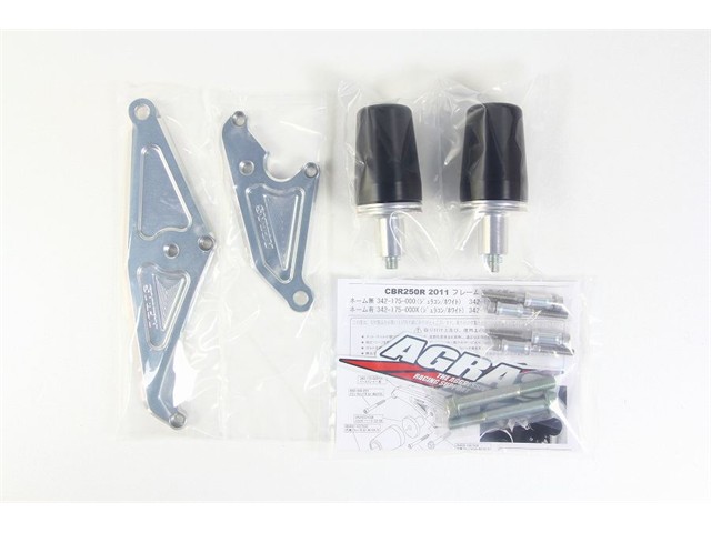 アグラス Rスライダー フレーム／黒 CBR250R (342-175-000BX)｜MOTO-OCC 店