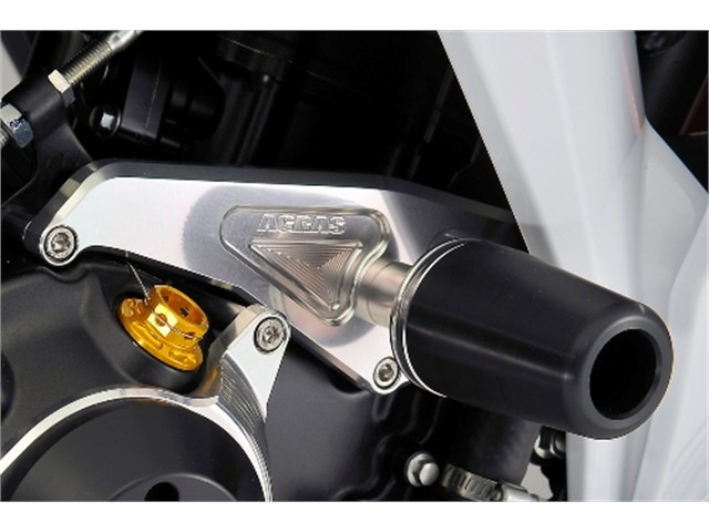 アグラス Rスライダー 3点セット クラッチ／白 CBR250R (342-175-005X)