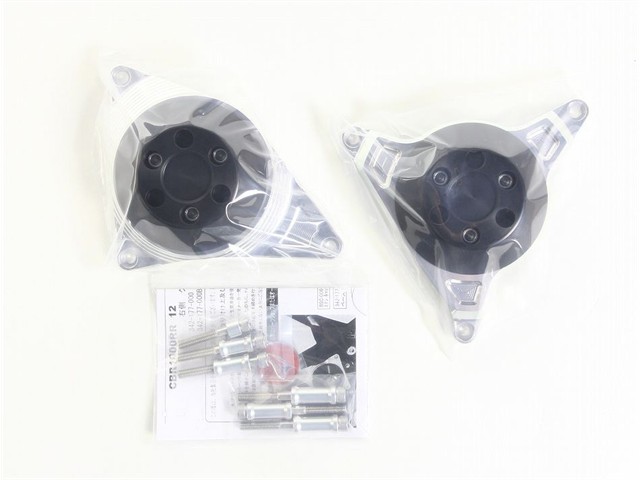 アグラス Rスライダー 2点セット／黒 CBR1000RR 12-13 (342-177-001B)｜MOTO-OCC 店