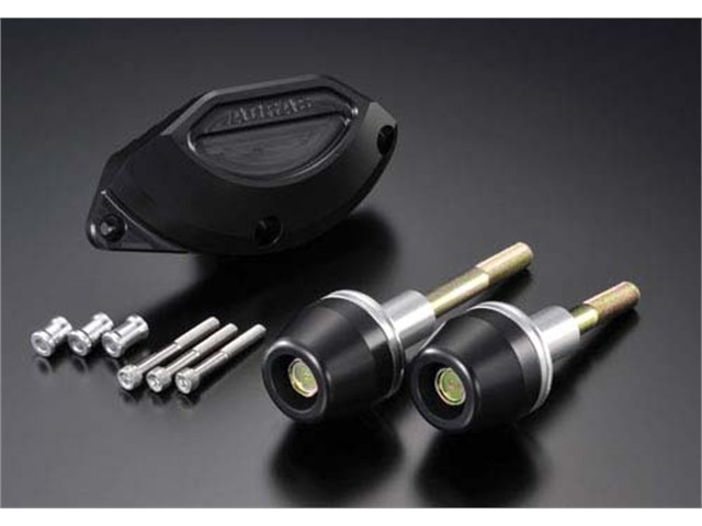 アグラス Rスライダー 3点セット クランクB／黒 YZF-R1 09-12 (342-271-008BX)｜MOTO-OCC 店