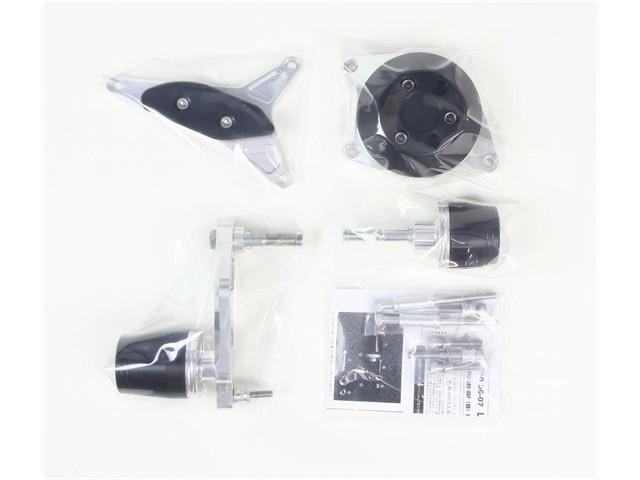 アグラス Rスライダー 4点セット／黒 GSXR600 06-07 (342-389-005BX) 32,758円