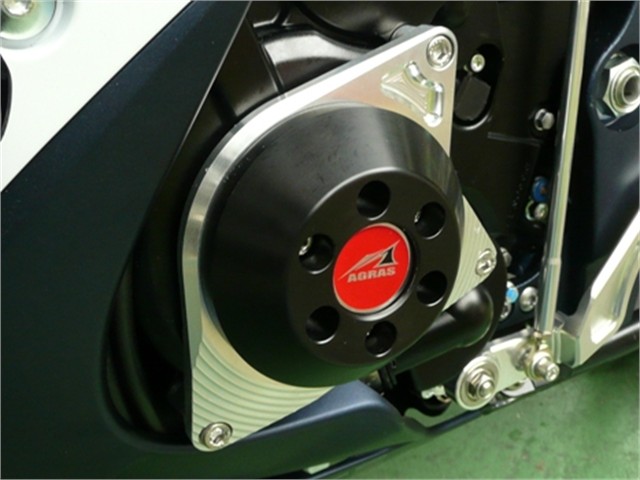 アグラス Rスライダー ジェネレーター 黒 GSXR750／600 11-12 (342-398-001B)