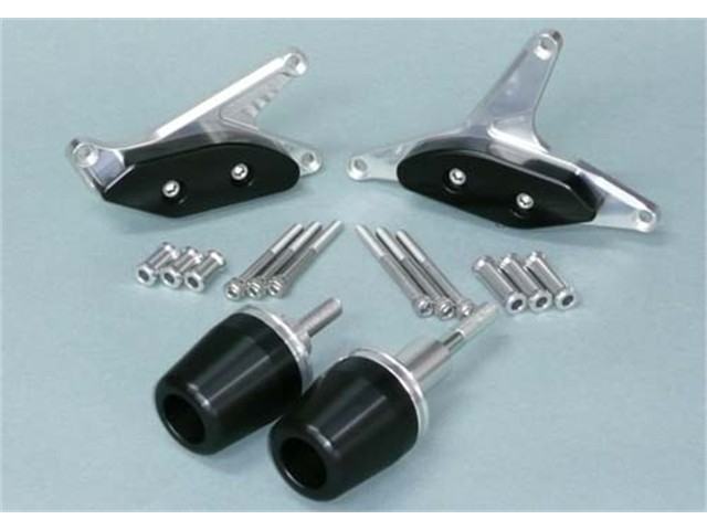 アグラス Rスライダー 4点セット A／黒 ZX-10R 08-09 (342-478-011BX)｜MOTO-OCC 店