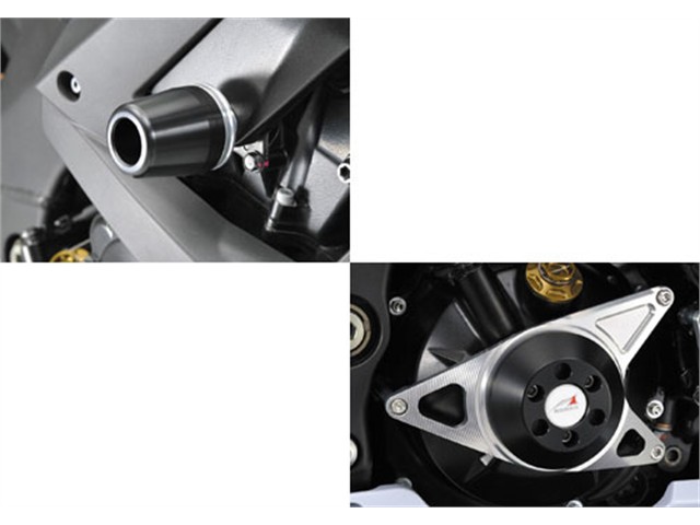アグラス Rスライダー 3点セット クラッチ/黒 ZX-10R 10 (342-483-005B)|MOTO-OCC 店