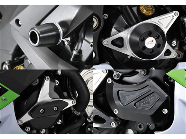 アグラス Rスライダー 5点セット A/白 ZX-10R 10 (342-483-009)|MOTO-OCC 店