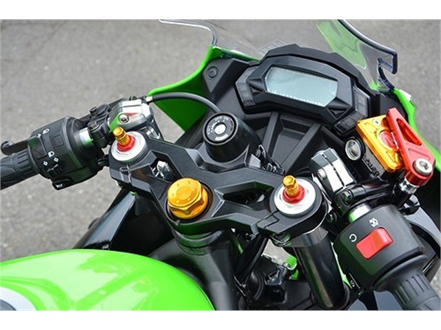 アグラス ハンドルSET（イニシャルA／J付）RED NINJA250SL 15 (321-495-000R)