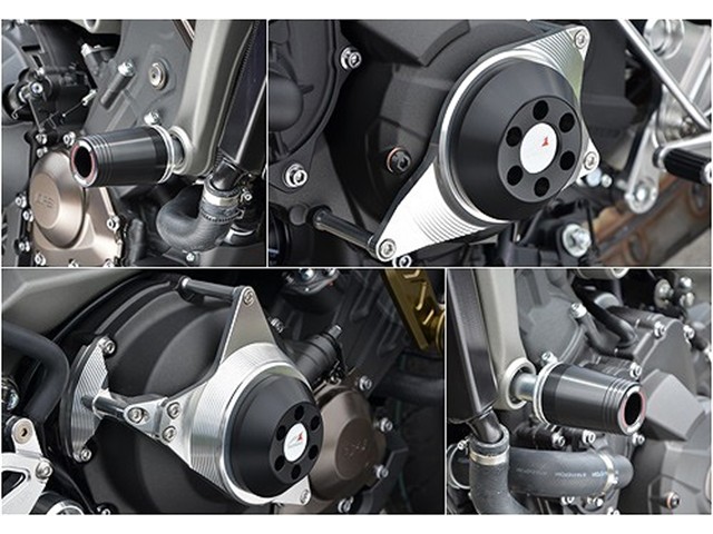 アグラス Rスライダー フレーム／白φ50ロゴ MT-09 クラッチ・ジェネセット (342-273-009X)｜MOTO-OCC 店