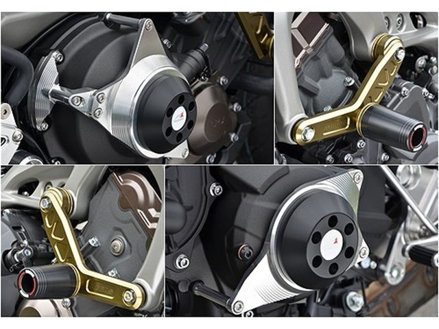 アグラス Rスライダー Eハンガー／黒φ50 MT-09 クラッチ・ジェネセット (342-273-015B)