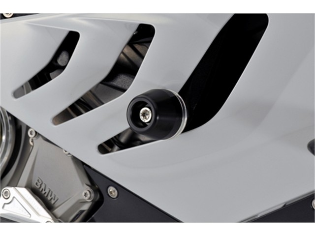 アグラス Rスライダー 5点セット B SLV／黒 BMW S1000RR -11 (342-701-017SBX)