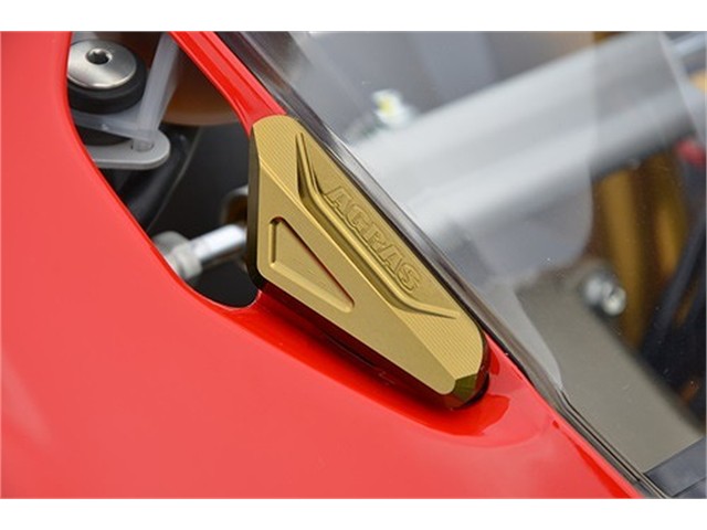 アグラス ミラーキャンセラー ガンメタ DUCATI 1199PANIGALE (612-559-000GM)