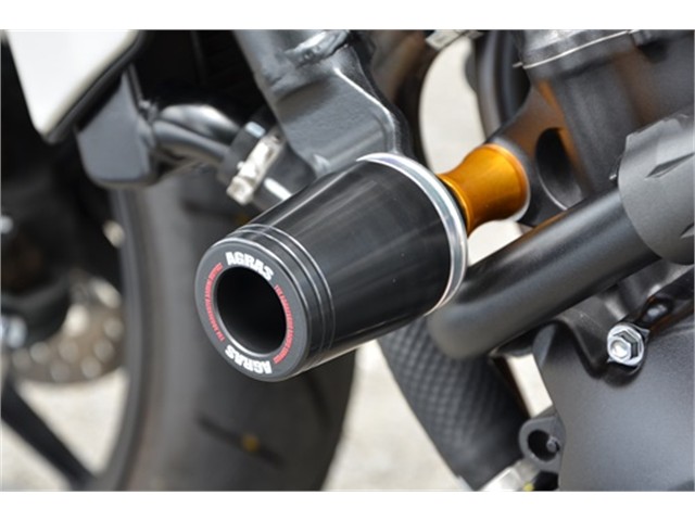 アグラス Rスライダー フレームφ50 ロゴ有BLK CB1000R 21 (342-183-000BX)｜MOTO-OCC 店