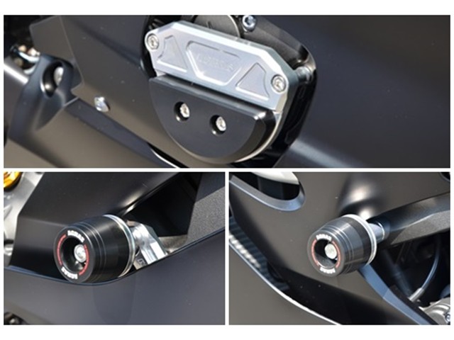 アグラス R／S 3点フレームロゴ有＋クランク WHT YZF-R6 17 (342-278-004X)