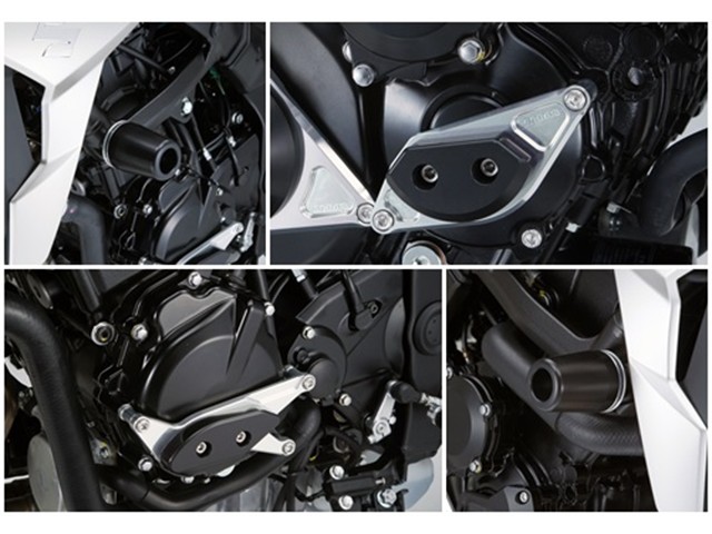 アグラス R/S4点 φ50ロゴ+右+ジェネA白 GSX-S750 17- (342-306-012X)|MOTO-OCC 店