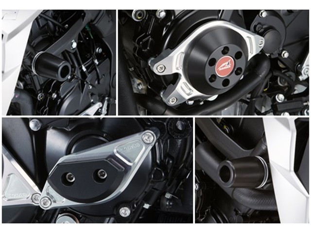 アグラス R／S4点 φ50ロゴ＋右＋ジェネC白 GSX-S750 17- (342-306-014X)｜MOTO-OCC 店