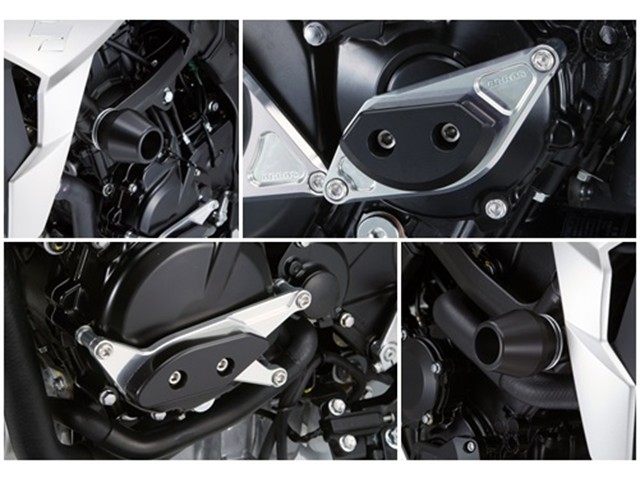 アグラス R／S 4点SETφ60＋右＋ジェネA白 GSX-S750 17- (342-306-015)