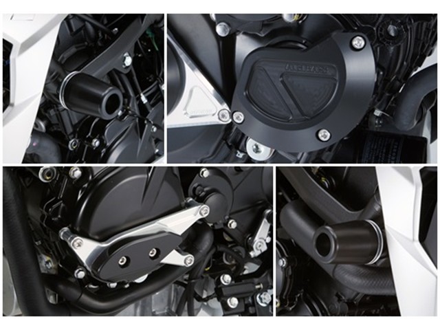 アグラス RS4点φ50ロゴ＋クランク＋ジェネA黒 GSX-S750 17- (342-306-018BX)