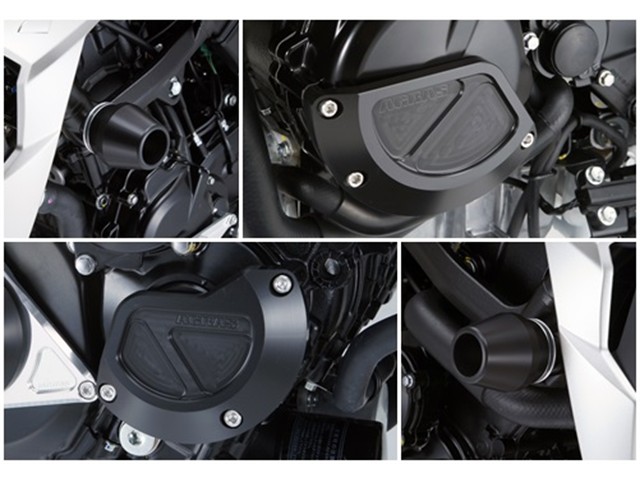 アグラス R/S4点φ60+クランク+ジェネB黒 GSX-S750 17- (342-306-022B)|MOTO-OCC 店