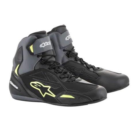 alpinestars アルパインスターズ FASTER 3 DRYSTAR シューズ ブラックグレーイエローフロー サイズ:9.5 2540719-175-9.5 16,082円
