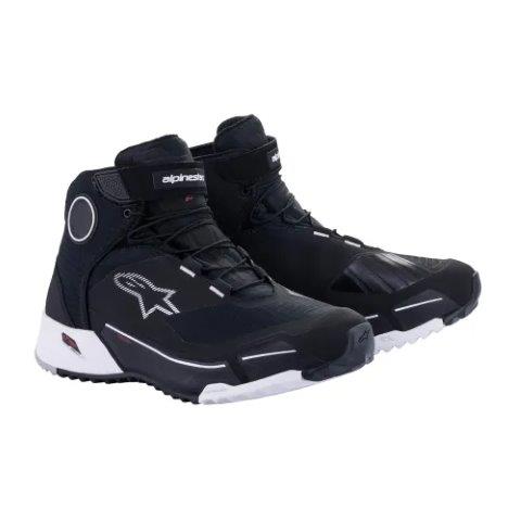 alpinestars アルパインスターズ CR-X ドライスター ライディングシューズ ブラックホワイト サイズ:8.5 2611820-12-8.5