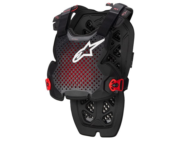 在庫有り アルパインスターズ A-1 プロテクター M/L チェスト ANT/BLK/RED 6700123-1431-M/L|MOTO-OCC 店