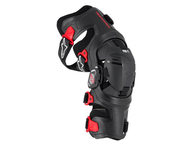 在庫有り アルパインスターズ ニーブレース ペア RK-7 プラズマ BLK/RED XL 6500825-13-XL｜MOTO-OCC 店