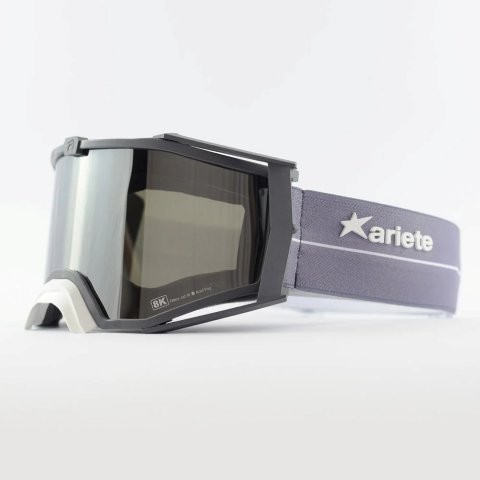 ARIETE アリート 8K トップ ゴーグル フレームグレー/レンズスモークミラー/ストラップグレー グレー/スモーク/グレー 14960-T111