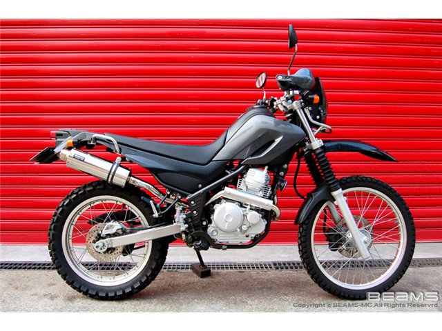 SEROW250：2005～2007(BA-DG11J) マフラー BEAMS ビームス SS300 ソニック アップタイプ フルエキゾースト B216-07-003