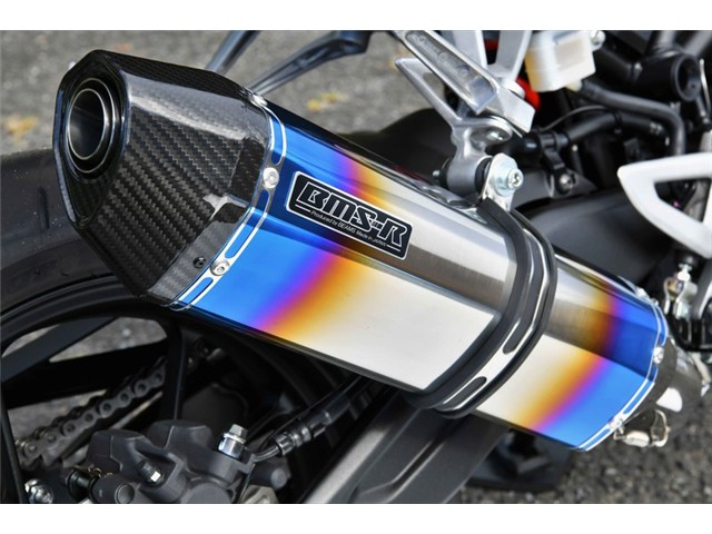 CB250R(8BK-MC52) マフラー BEAMS ビームス CORSA-EVO II ヒートチタン スリップオン G1007-65-P1J