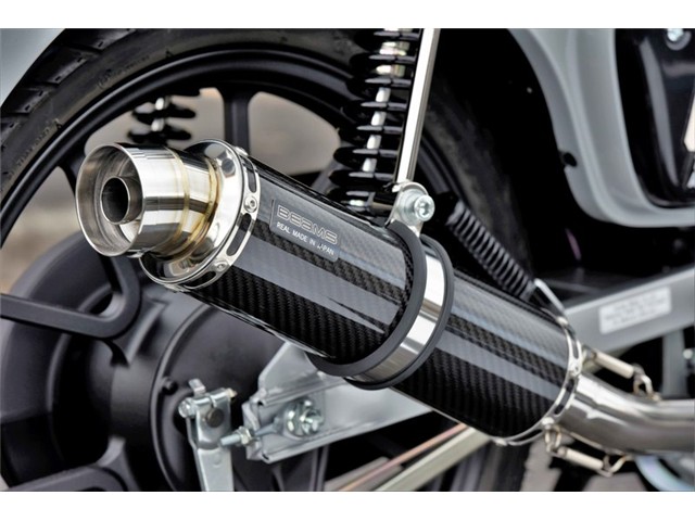クロスカブ110(8BJ-JA60) マフラー BEAMS ビームス R-EVO ダウンタイプ カーボン フルエキゾースト G1008-53-106｜MOTO-OCC 店