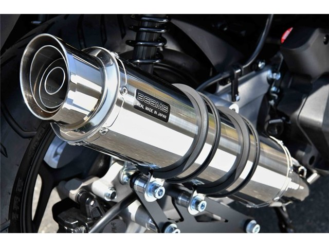 PCX125：2023～(8BJ-JK05) マフラー BEAMS ビームス R-EVO2 ステンレス フルエキゾースト G1014-54-008