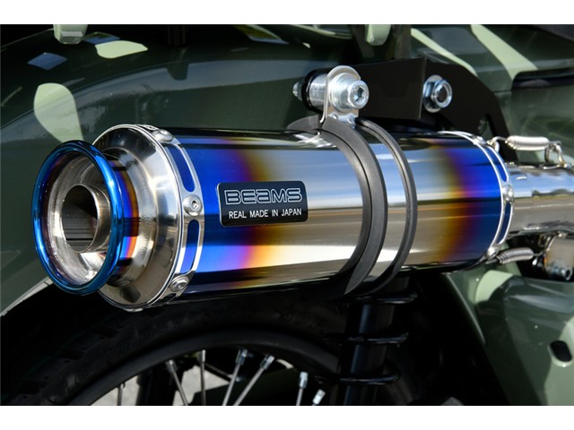 ハンターカブCT125(8BJ-JA65) マフラー BEAMS ビームス R-EVO TYPE C チタン フルエキゾースト G1018-56-007